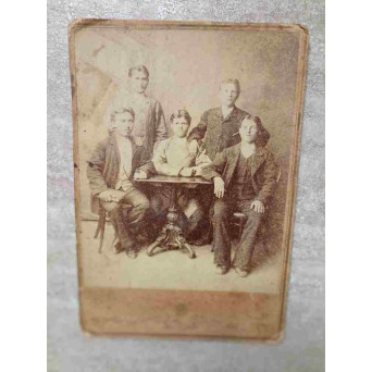 FOTOGRAFIE GRUP DE BARBATI. TARUTINO UCRAINA. INCEPUTUL SEC.XX. 61