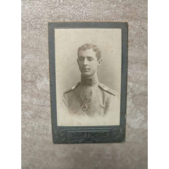 FOTOGRAFIE, PORTRET DE SOLDAT, SFARSITUL SEC. XIX - INCEPUTUL SEC.XX. 14