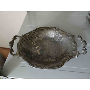 FRUCTIERA METAL 18X27 CM. PRODUS VECHI DE COLECTIE, DECOR