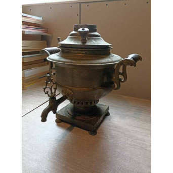 SAMOVAR RUSESC VECHI CU CARBUNI. PRODUS DE COLECTIE, DECOR