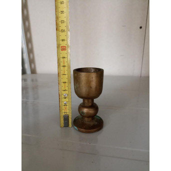 SFESNIC VECHI DIN BRONZ PENTRU LUMANARE. PRODUS DE COLECTIE, DECOR