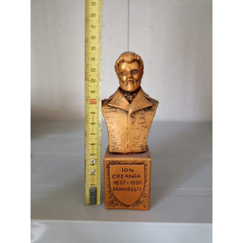 STATUETA IPSOS - ION CREANGA 1837-1889. PRODUS DE COLECTIE, DECOR