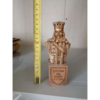STATUETA IPSOS - STEFAN CEL MARE 1457-1504. PRODUS DE COLECTIE, DECOR
