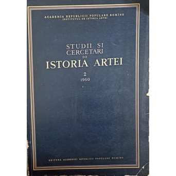 STUDII SI CERCETARI DE ISTORIA ARTEI ANUL VII VOL.2