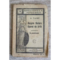 DESPRE NATURA OPEREI DE ARTA DESPRE NATURA OPEREI DE ARTA