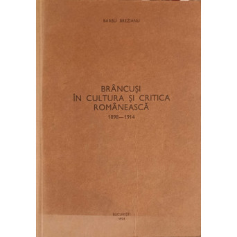 BRANCUSI IN CULTURA SI CRITICA ROMANEASCA 1898-1914