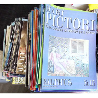LOT 111 REVISTE COLECTIA MARI PICTORI. VIATA, SURSELE DE INSPIRATIE SI OPERA