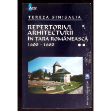 REPERTORIUL ARHITECTURII IN TARA ROMANEASCA 1600-1680 VOL.2