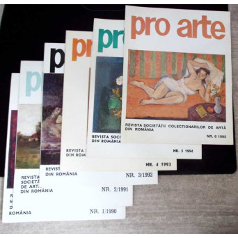 LOT 6 REVISTE PRO ARTE NR.1-6 / 1990-1995