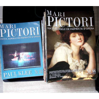LOT 108 REVISTE COLECTIA MARI PICTORI. VIATA, SURSELE DE INSPIRATIE SI OPERA