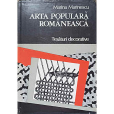 ARTA POPULARA ROMANEASCA. TESATURI DECORATIVE