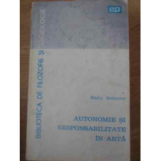 AUTONOMIE SI RESPONSABILITATE IN ARTA