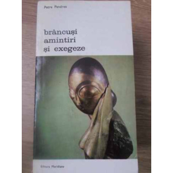 BRANCUSI. AMINTIRI SI EXEGEZE