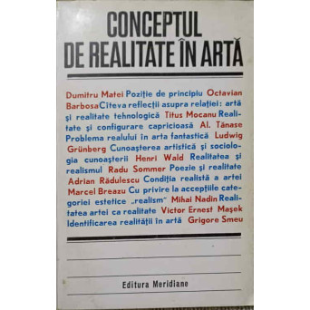 CONCEPTUL DE REALITATE IN ARTA