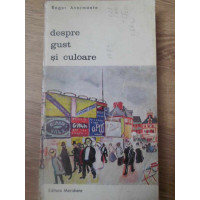 DESPRE GUST SI CULOARE