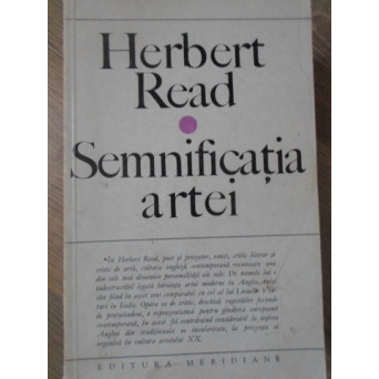 SEMNIFICATIA ARTEI