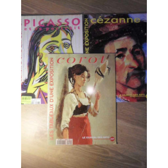 SET 3 REVISTE-ALBUME: COROT. CEZANNE. PICASSO