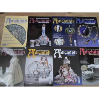 SET 8 NUMERE REVISTA ANTICHITATI ROMANIA.