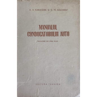 MANUALUL CONDUCATORULUI AUTO