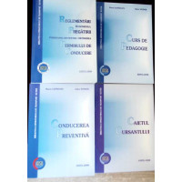 SET 4 CARTI: REGLEMENTARI IN DOMENIUL PREGATIRII PERSOANELOR PENTRU OBTINEREA PERMISULUI DE CONDUCERE SET 4 CARTI: REGLEMENTARI IN DOMENIUL PREGATIRII PERSOANELOR PENTRU OBTINEREA PERMISULUI DE CONDUCERE