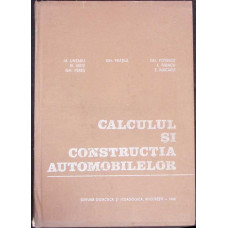 CALCULUL SI CONSTRUCTIA AUTOMOBILELOR