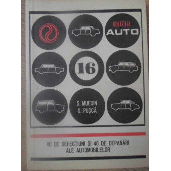 40 DE DEFECTIUNI SI 40 DE DEPANARI ALE AUTOMOBILELOR