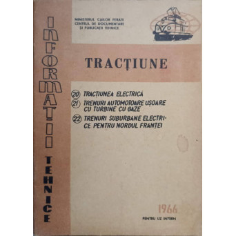 TRACTIUNE. TRACTIUNEA ELECTRICA. TRENURI AUTOMOTOARE USORARE. TRENURI SUBURBANE