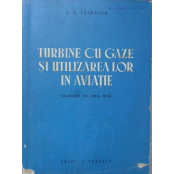 TURBINE CU GAZE SI UTILIZAREA LOR IN AVIATIE