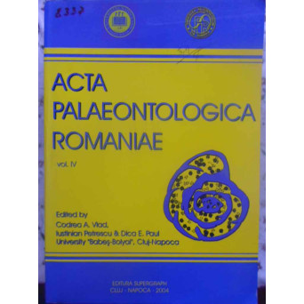 ACTA PALAEONTOLOGICA ROMANIAE VOL.IV (4)