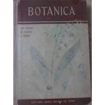 BOTANICA (ULTIMA PAGINA DIN CUPRINS RUPTA PE JUMATATE)