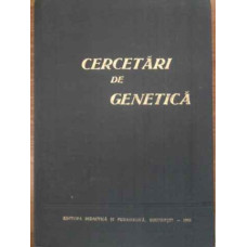 CERCETARI DE GENETICA