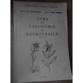 CURS DE TAXONOMIE SI GEOBOTANICA PARTEA A II-A