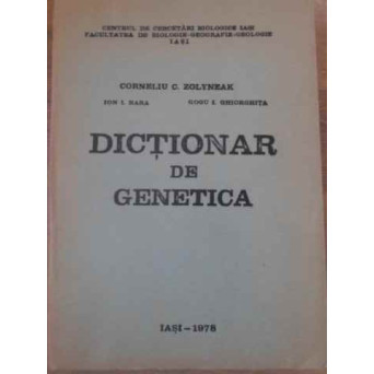 DICTIONAR DE GENETICA