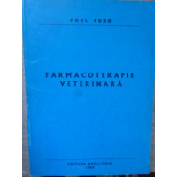 FARMACOTERAPIE VETERINARA FARMACOTERAPIE VETERINARA