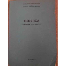 GENETICA COMUNICARI 1.VI-15.XII 1969