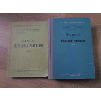 MANUAL DE FIZIOLOGIA PLANTELOR VOL.1-2
