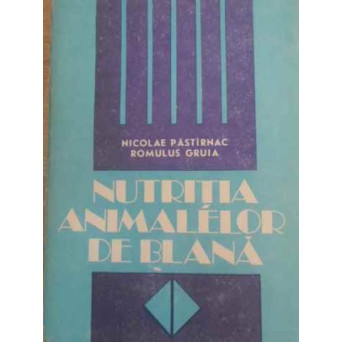 NUTRITIA ANIMALELOR DE BLANA