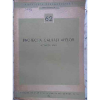 PROTECTIA CALITATII APELOR (COLECTIE STAS)