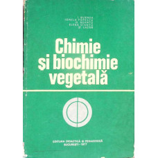 CHIMIE SI BIOCHIMIE VEGETALA