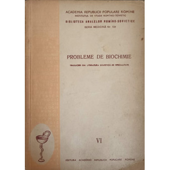 PROBLEME DE BIOCHIMIE VOL.6