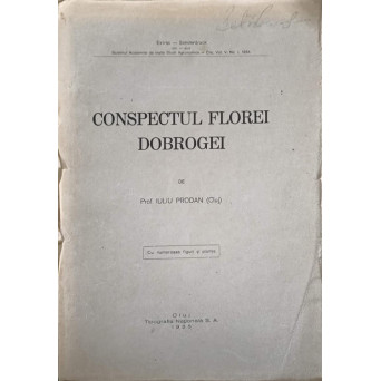 CONSPECTUL FLOREI DOBROGEI