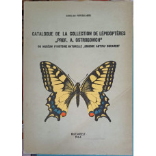 CATALOGUE DE LA COLLECTION DE LEPIDOPTERES PROF. A. OSTROGOVICH