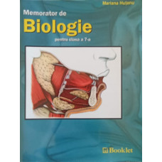 MEMORATOR DE BIOLOGIE PENTRU CLASA A 7-A