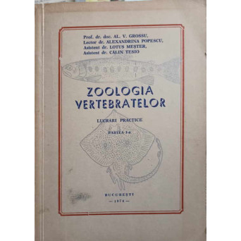 ZOOLOGIA VERTEBRATELOR. LUCRARI PRACTICE PARTEA I-A