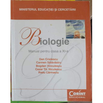 BIOLOGIE, MANUAL PENTRU CLASA A XI-A