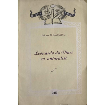 LEONARDO DA VINCI CA NATURALIST (1452-1519)
