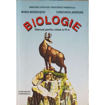 BIOLOGIE, MANUAL PENTRU CLASA A VI-A