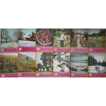 REVISTA APICULTURA IN ROMANIA 1988 (NR.1-12 - COMPLETA)