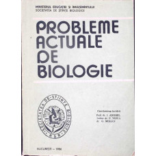 PROBLEME ACTUALE DE BIOLOGIE