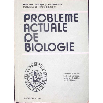 PROBLEME ACTUALE DE BIOLOGIE